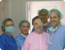Biljana Mitrović, operacija katarakte